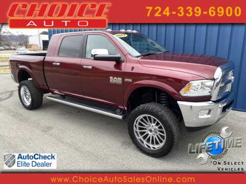 2017 RAM 2500 for sale at CHOICE AUTO SALES in Murrysville PA