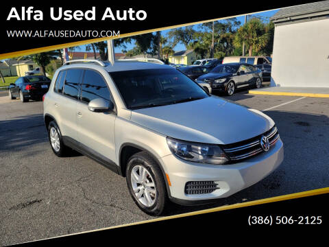 2012 Volkswagen Tiguan for sale at Alfa Used Auto in Holly Hill FL