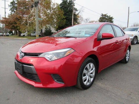 2016 Toyota Corolla for sale at CARS FOR LESS OUTLET in Morrisville PA