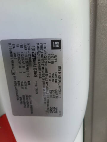 2010 GMC Savana 2500