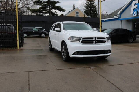 2017 Dodge Durango for sale at F & M AUTO SALES in Detroit MI