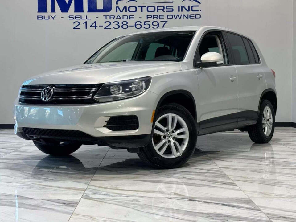 2013 Volkswagen Tiguan for sale at IMD MOTORS, INC in Dallas, TX