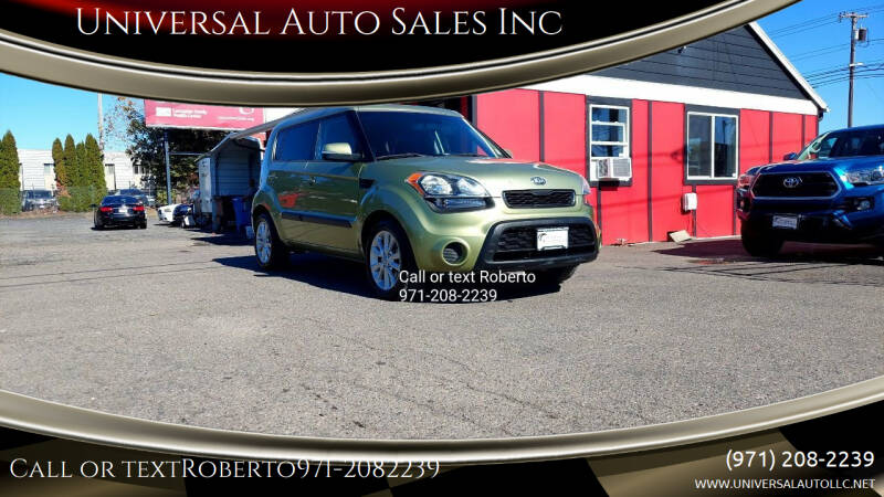 2013 Kia Soul for sale at Universal Auto Sales Inc in Salem OR