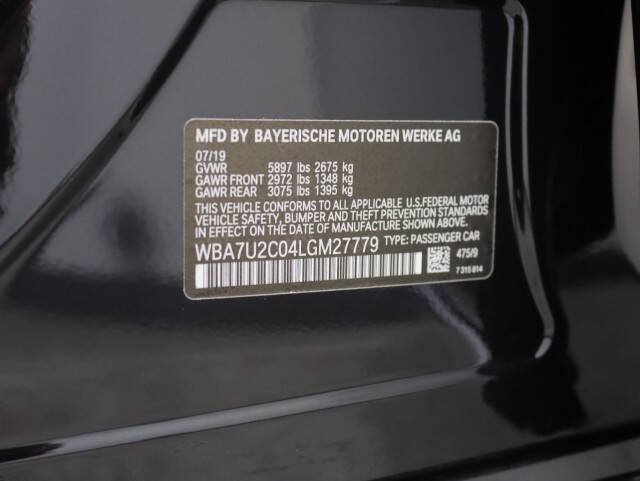 2020 BMW 7 Series 750i xDrive