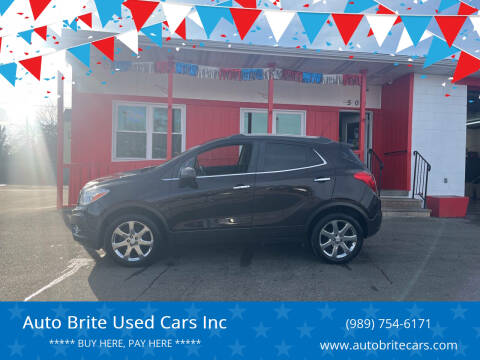 2015 Buick Encore for sale at Auto Brite Used Cars Inc in Saginaw MI