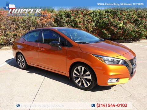 2020 Nissan Versa for sale at HOPPER MOTORPLEX in Plano TX