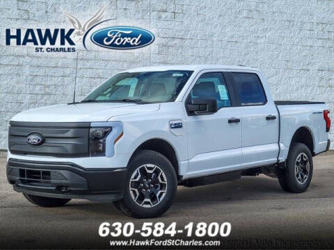 2024 Ford F-150 Lightning for sale at Hawk Ford of St. Charles in Saint Charles IL