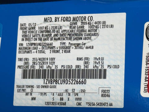 2013 Ford Mustang Boss 302