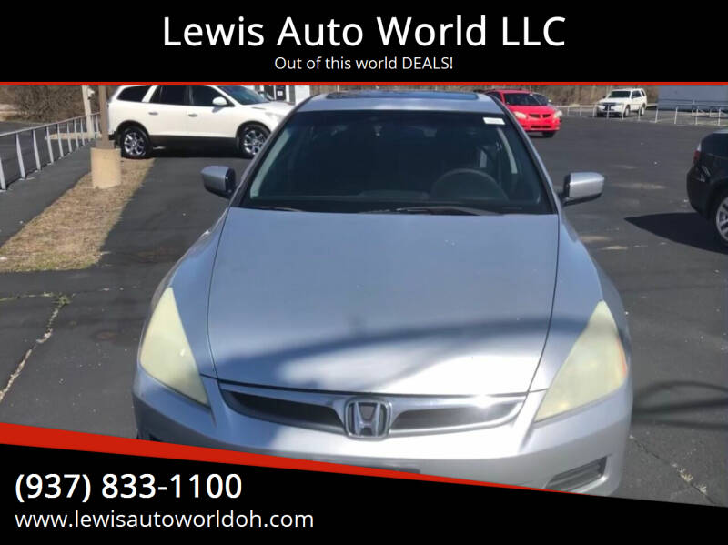2007 Honda Accord for sale at Lewis Auto World LLC in Brookville OH