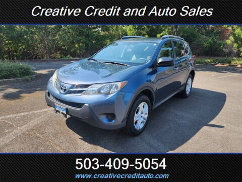 2014 Toyota RAV4 for sale at Creative Credit & Auto Sales in Salem OR