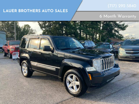 2012 Jeep Liberty for sale at LAUER BROTHERS AUTO SALES in Dover PA