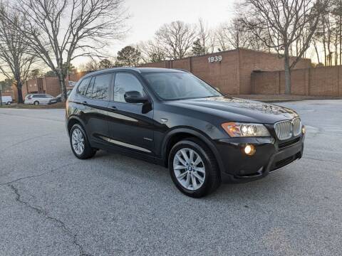 2013 BMW X3 for sale at United Luxury Motors in Stone Mountain GA