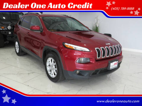 2015 Jeep Cherokee for sale at Dealer One Auto Credit in Oklahoma City OK