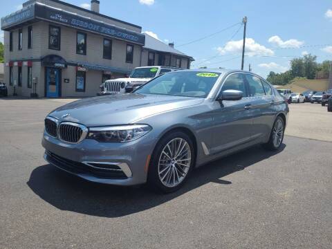 2019 BMW 5 Series for sale at Sisson Pre-Owned in Uniontown PA