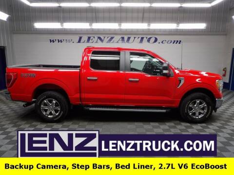 2021 Ford F-150 for sale at LENZ TRUCK CENTER in Fond Du Lac WI