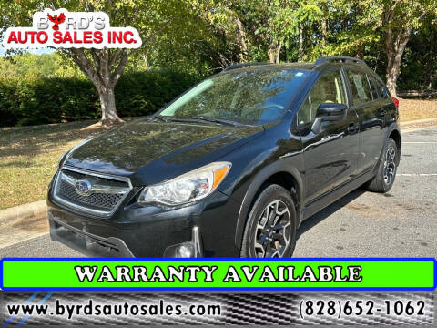 2016 Subaru Crosstrek for sale at Byrds Auto Sales in Marion NC