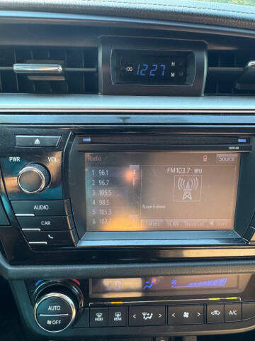 2015 Toyota Corolla S Plus