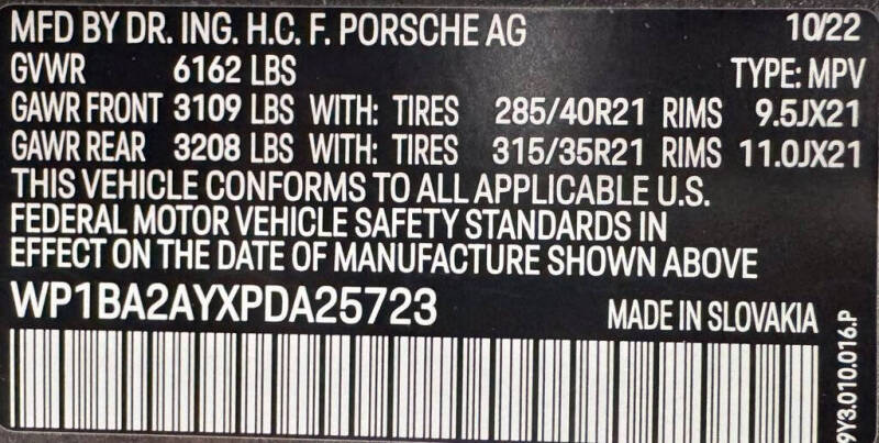 2023 Porsche Cayenne