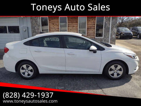 2017 Chevrolet Cruze for sale at Toneys Auto Sales in Forest City NC