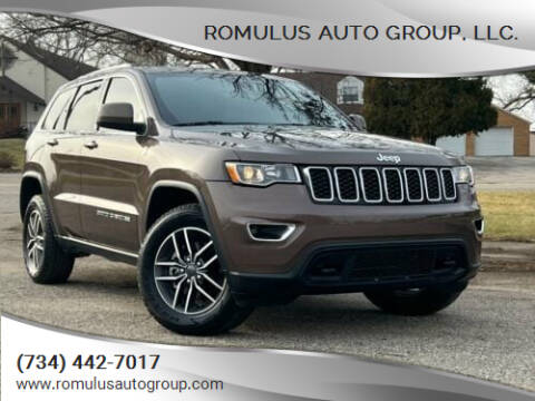 2020 Jeep Grand Cherokee for sale at ROMULUS AUTO GROUP, LLC. in Romulus MI