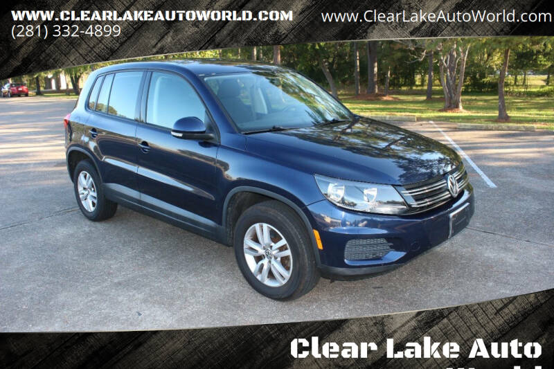 2013 Volkswagen Tiguan for sale at Clear Lake Auto World in League City TX