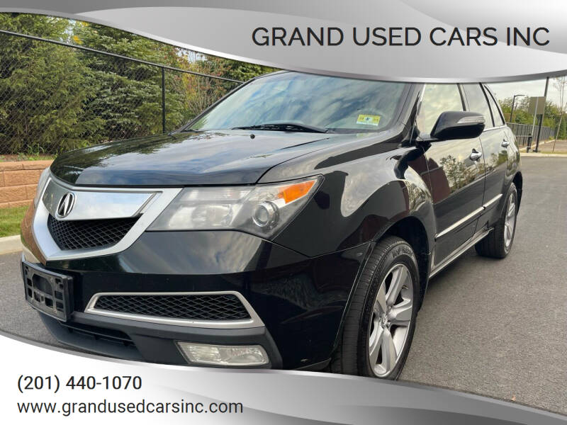 2010 Acura MDX for sale at GRAND USED CARS  INC - GRAND USED CARS INC in Little Ferry NJ