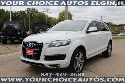 2014 Audi Q7 for sale at Your Choice Autos - Elgin in Elgin IL