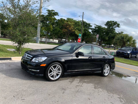 2013 Mercedes-Benz C-Class for sale at AUTO BURGOS in Hollywood FL