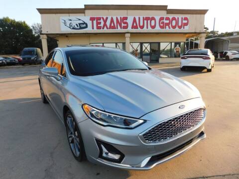 2020 Ford Fusion for sale at Texans Auto Group in Spring TX