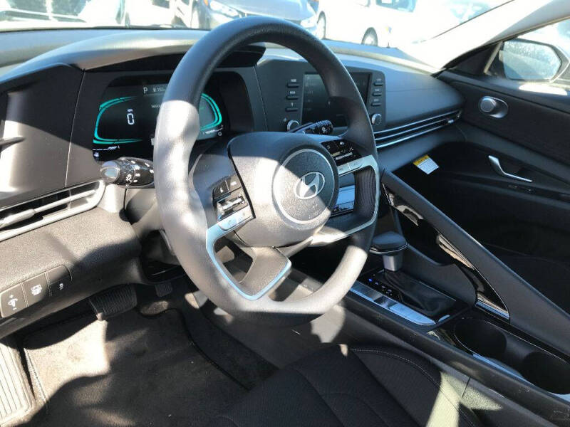 2026 Hyundai Elantra Hybrid Blue