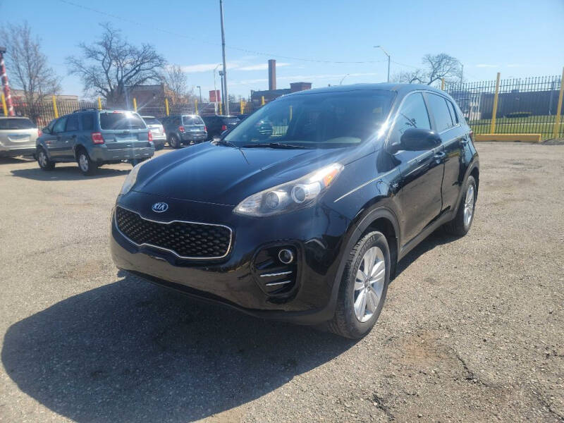 2017 Kia Sportage for sale at Automotive Group LLC in Detroit MI