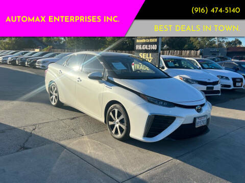 2017 Toyota Mirai for sale at AUTOMAX ENTERPRISES INC. in Roseville CA