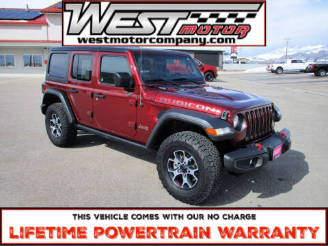 2021 Jeep Wrangler Unlimited for sale at West Motor Company in Preston ID