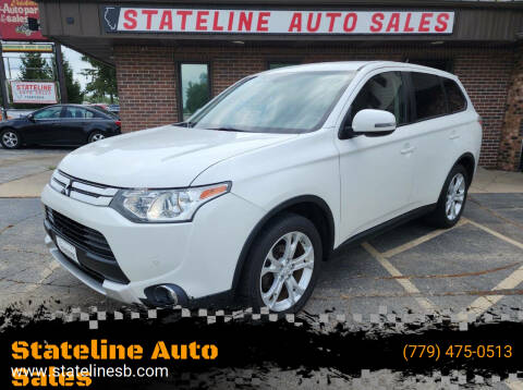 2015 Mitsubishi Outlander for sale at Stateline Auto Sales in South Beloit IL