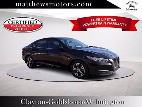2021 Nissan Sentra for sale at Auto Finance of Raleigh in Raleigh NC