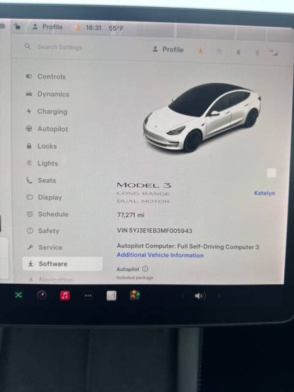 2021 Tesla Model 3 Long Range
