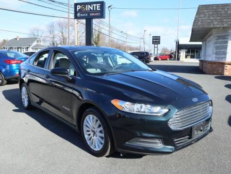 2014 Ford Fusion Hybrid for sale at Pointe Buick Gmc in Carneys Point NJ