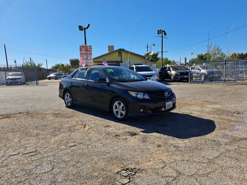 2013 Toyota Corolla for sale at Autosales Kingdom in Lancaster CA