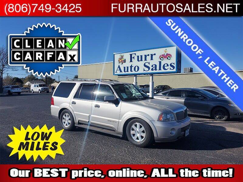 2004 Lincoln Navigator for sale at FURR AUTO SALES in Lubbock TX