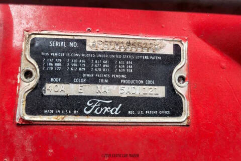 1956 Ford Thunderbird