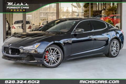 2017 Maserati Ghibli for sale at Mich's Foreign Cars in Hickory NC