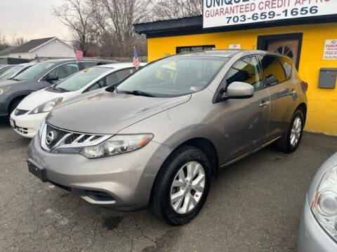 2012 Nissan Murano for sale at Unique Auto Sales in Marshall VA