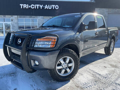 2012 Nissan Titan for sale at TRI CITY AUTO SALES LLC in Menasha WI