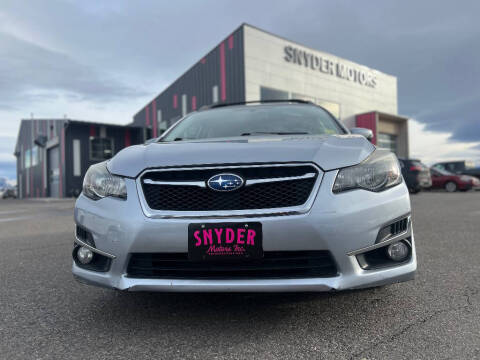 2016 Subaru Impreza 2.0i Sport Premium