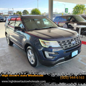 2017 Ford Explorer for sale at High Desert Auto Wholesale in Albuquerque NM