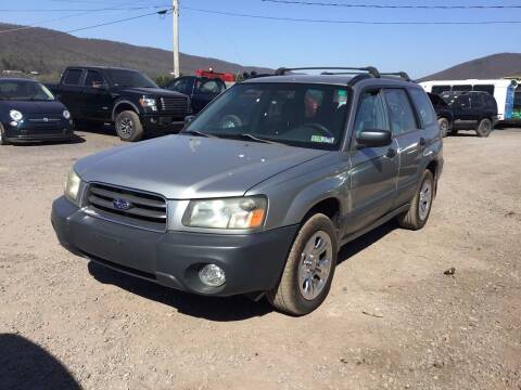 2005 Subaru Forester for sale at Troy's Auto Sales in Dornsife PA
