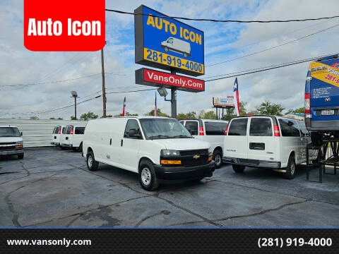 2018 Chevrolet Express for sale at Auto Icon in Houston TX