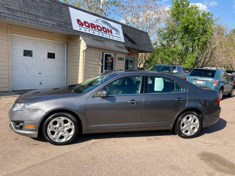2010 Ford Fusion for sale at Gordon Auto Sales LLC in Sioux City IA