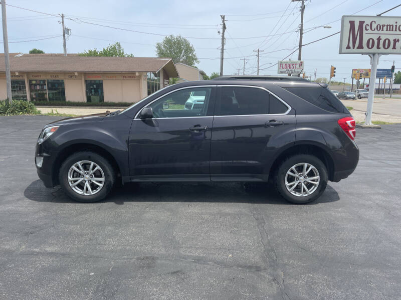 2016 Chevrolet Equinox for sale at McCormick Motors in Decatur IL