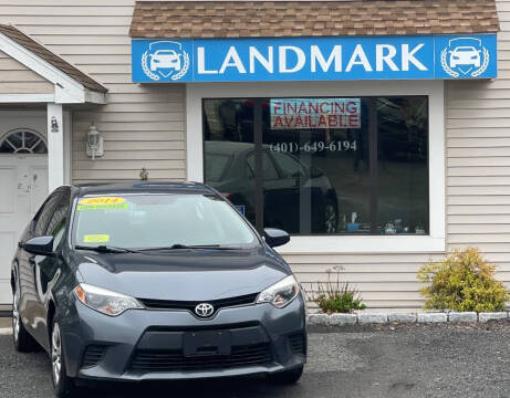 2014 Toyota Corolla for sale at Landmark Auto Sales Inc in Attleboro MA
